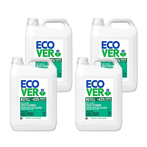 Ecover WC Reiniger Den & Munt 5L Refill Bundel