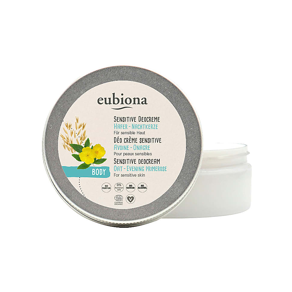 Image of Eubiona Sensitive Deocreme Haver en Teunisbloem
