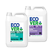 Ecover Wasmiddel Universal & Kleur Wasmiddel 5L Refill Bundel
