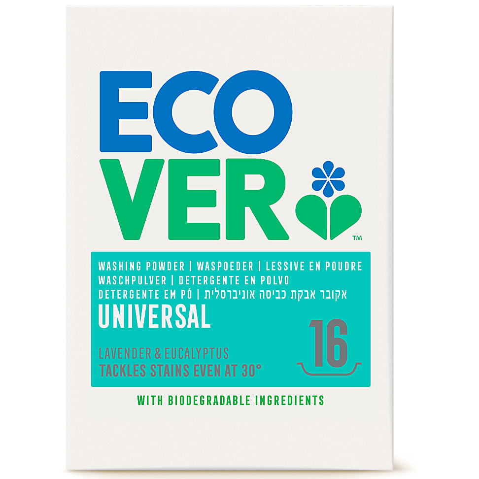 Big Green Smile Ecover Waspoeder Universal 1,2KG 16 wasbeurten aanbieding