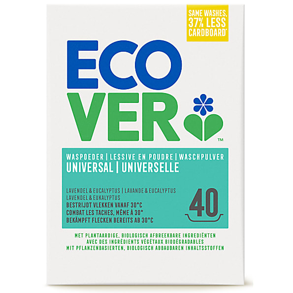 Image of Ecover Waspoeder Universal 3KG 40 wasbeurten