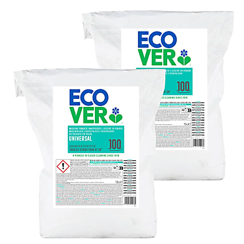 Ecover Waspoeder Universal Lavendel & Eucalyptus Bundel (2x7.5KG)