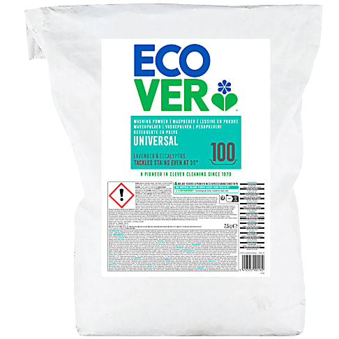 Ecover Waspoeder Universal Lavendel en Eucalyptus 7,5KG (100 wasbeurten)