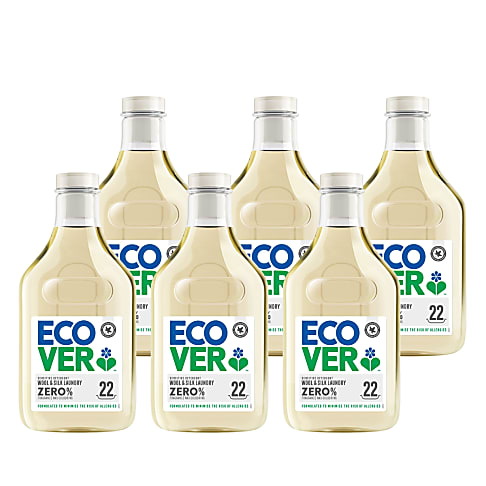 Ecover Zero Wol & Fijnwasmiddel (6x1L)