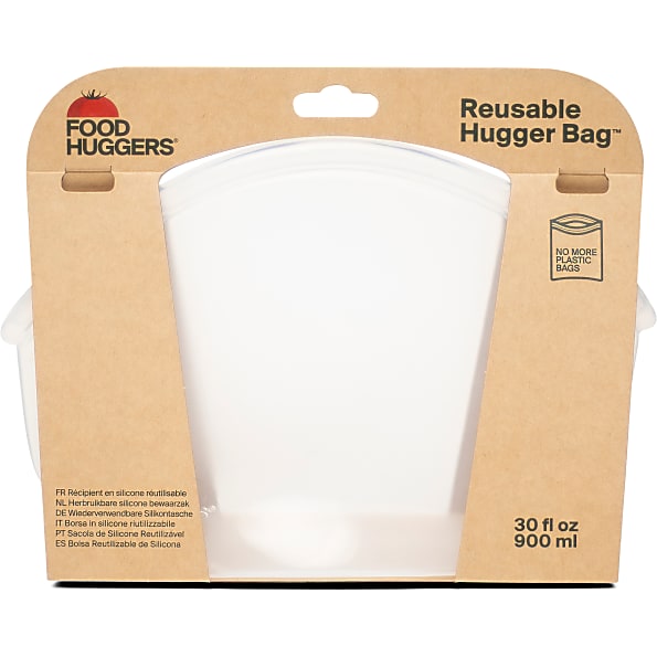 Image of Food Huggers Bag 900ml Clear