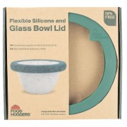 Food Huggers® Large Lid Gradual Green
