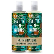 Faith in Nature Kokos 2 in 1 Pack  - Shampoo & Conditioner