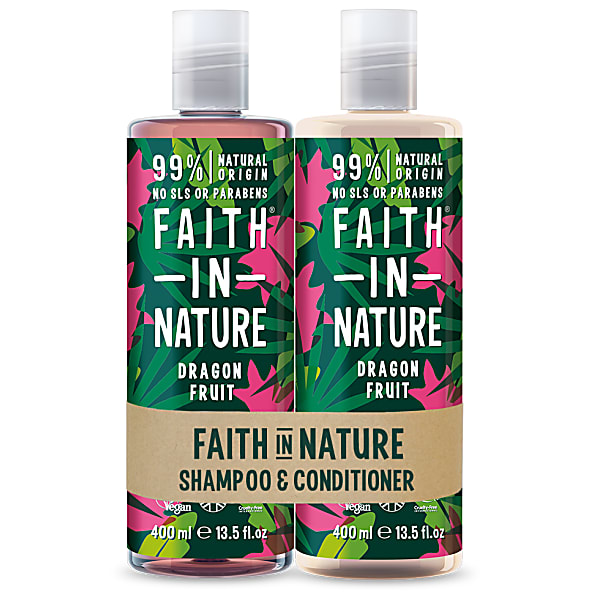 Image of Faith in Nature Dragon Fruit 2 in 1 Pack - Shampoo & Conditioner