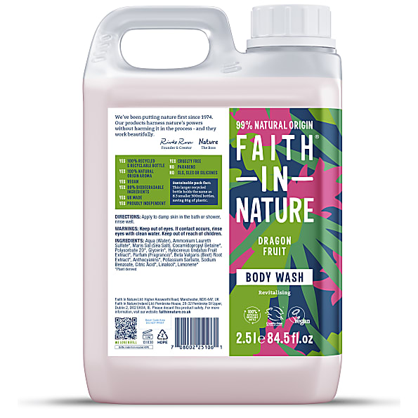 Image of Faith in Nature Dragon Fruit Douchegel 2.5L