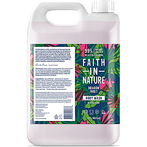 Faith in Nature Dragon Fruit Bad-en Douchegel 5L