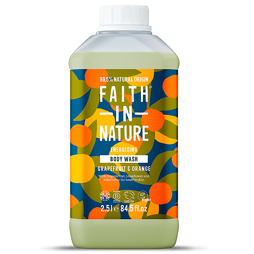 Image of Faith in Nature Grapefruit & Sinaasappel Douchegel 2.5L