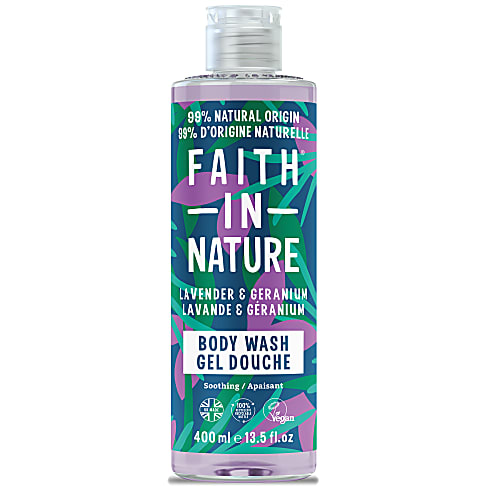 Faith in Nature Lavendel & Geranium Bad-en Douchegel