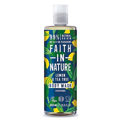 Faith in Nature Citroen & Tea Tree Bad-en Douchegel