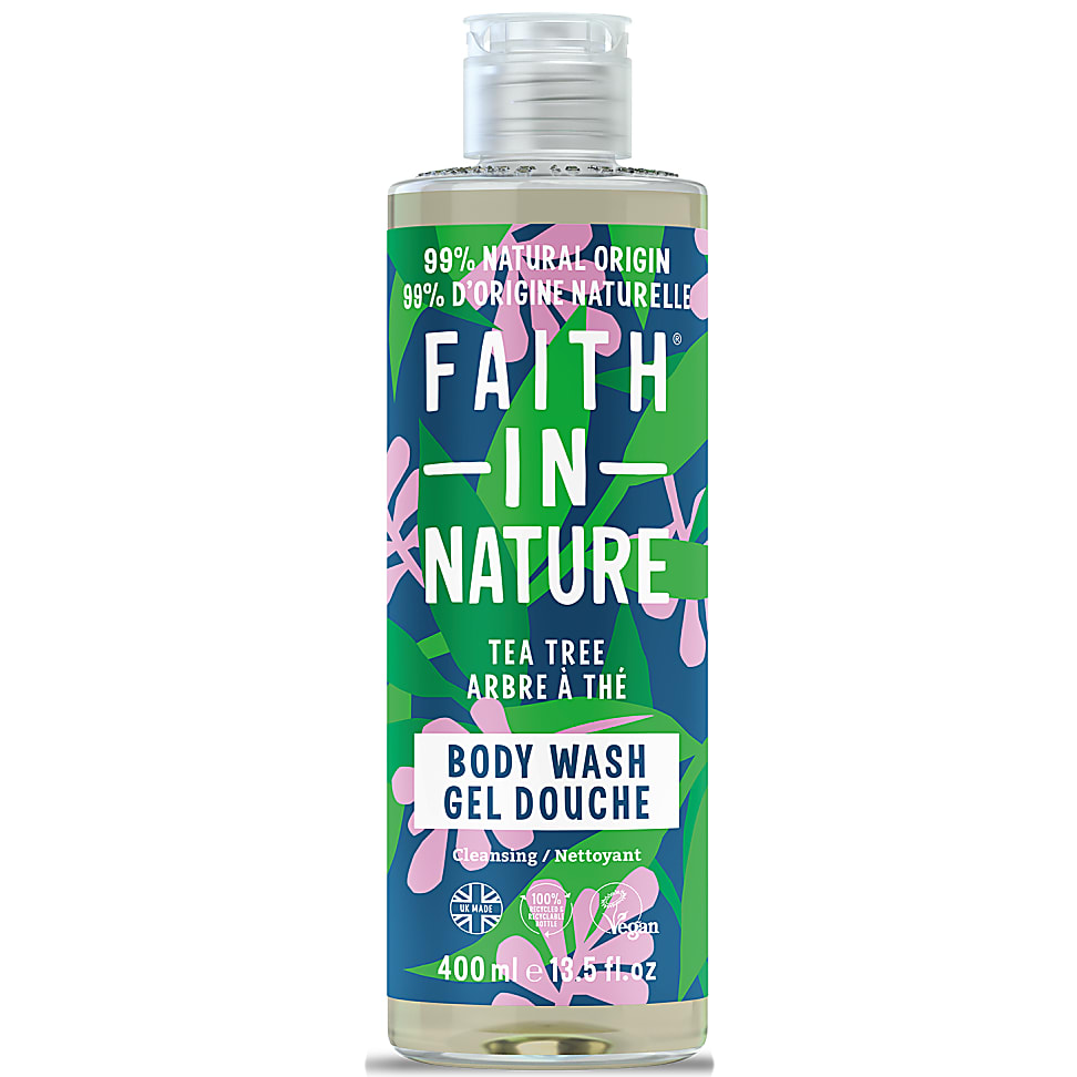 Big Green Smile Faith in Nature Tea Tree Bad- en Douchegel aanbieding