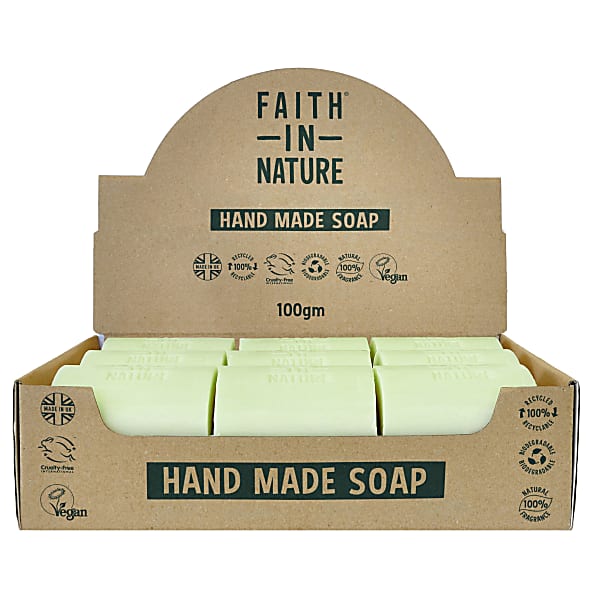 Image of Faith in Nature 18 in a Box - Natuurlijke Zepen Aloë Vera