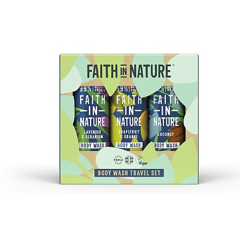 Faith in Nature Douchegel Travel Set