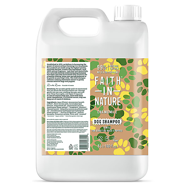 Image of Faith in Nature Kamille Honden Shampoo - 5L