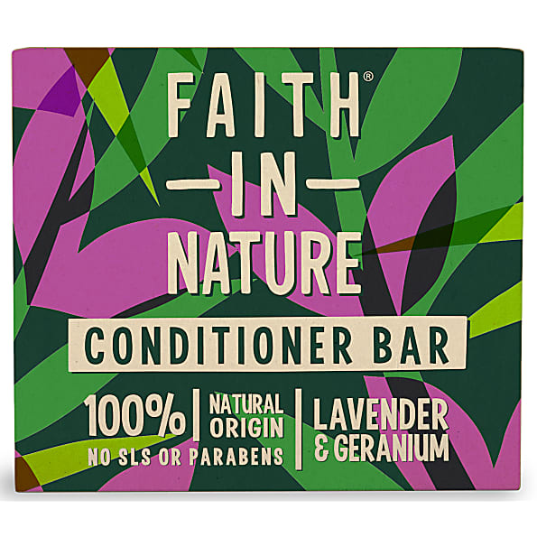 Image of Faith in Nature Lavendel & Geranium Conditioner Bar