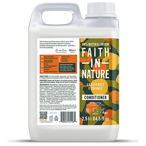 Image of Faith in Nature Grapefruit & Sinaasappel Conditioner 2.5L