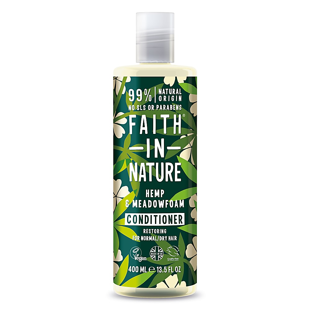 Faith in Nature Hennep & Meadowfoam Conditioner voor droog haar