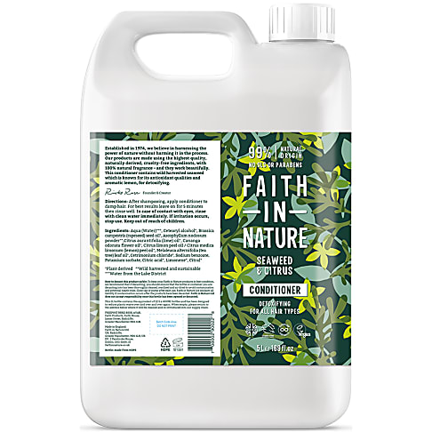 Faith in Nature Zeewier & Citrus Conditioner - 5L