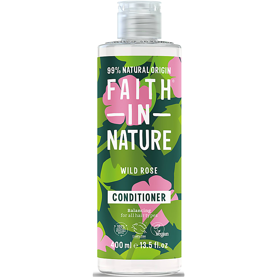 Image of Faith in Nature Wild Rose Conditioner - 400 ml