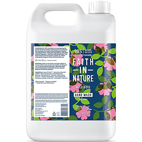 Faith in Nature Wild Rose Handzeep 5L