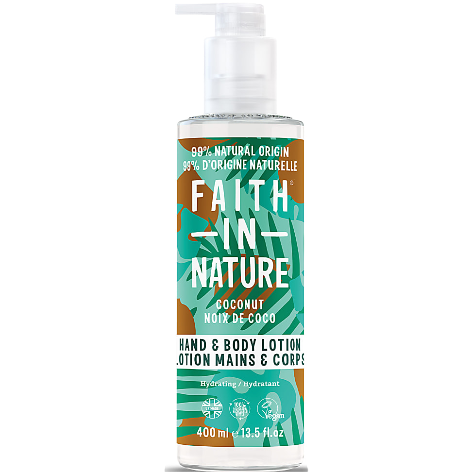 Image of Faith in Nature Hand & Bodylotion - Kokos