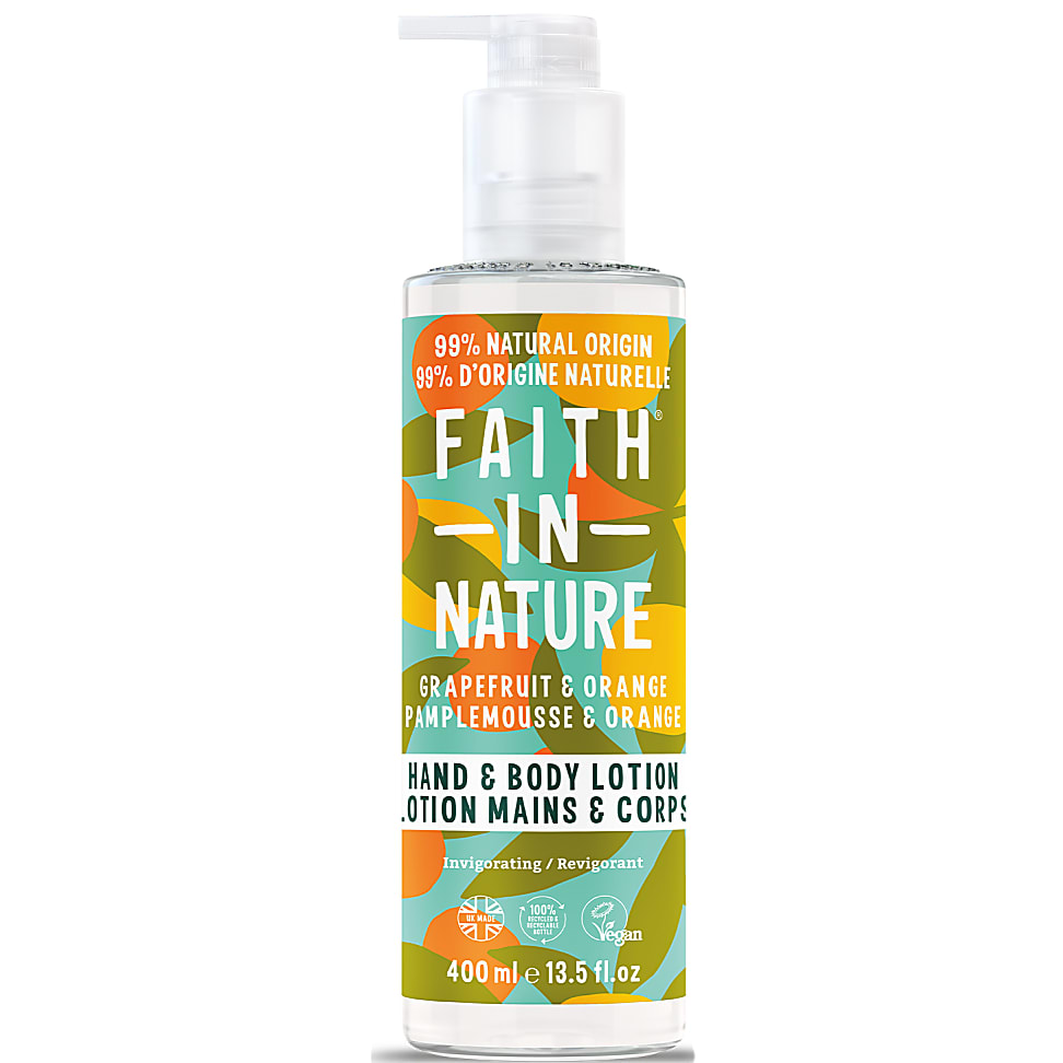 Image of Faith in Nature Hand & Bodylotion - Grapefruit & Sinaasappel