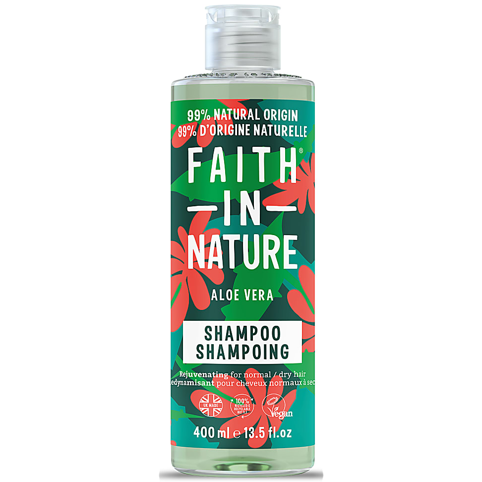 Image of Faith in Nature Aloë Vera Shampoo nomaal tot droog haar