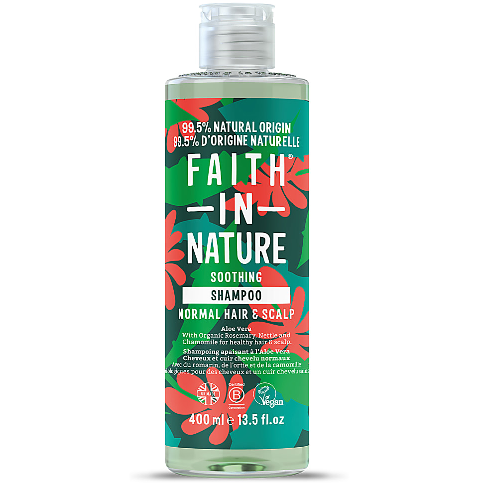 Image of Faith in Nature Aloë Vera Shampoo nomaal tot droog haar