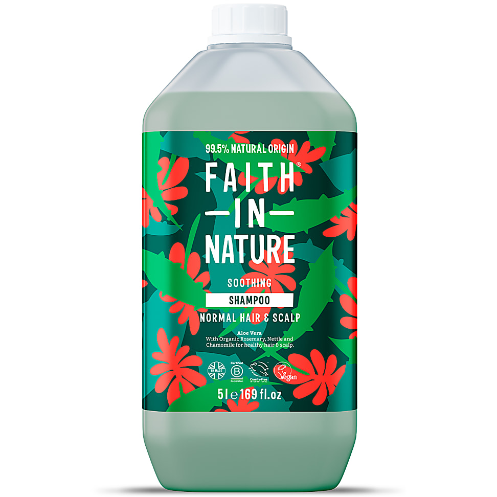 Image of Faith in Nature Aloe Vera Shampoo - 5L