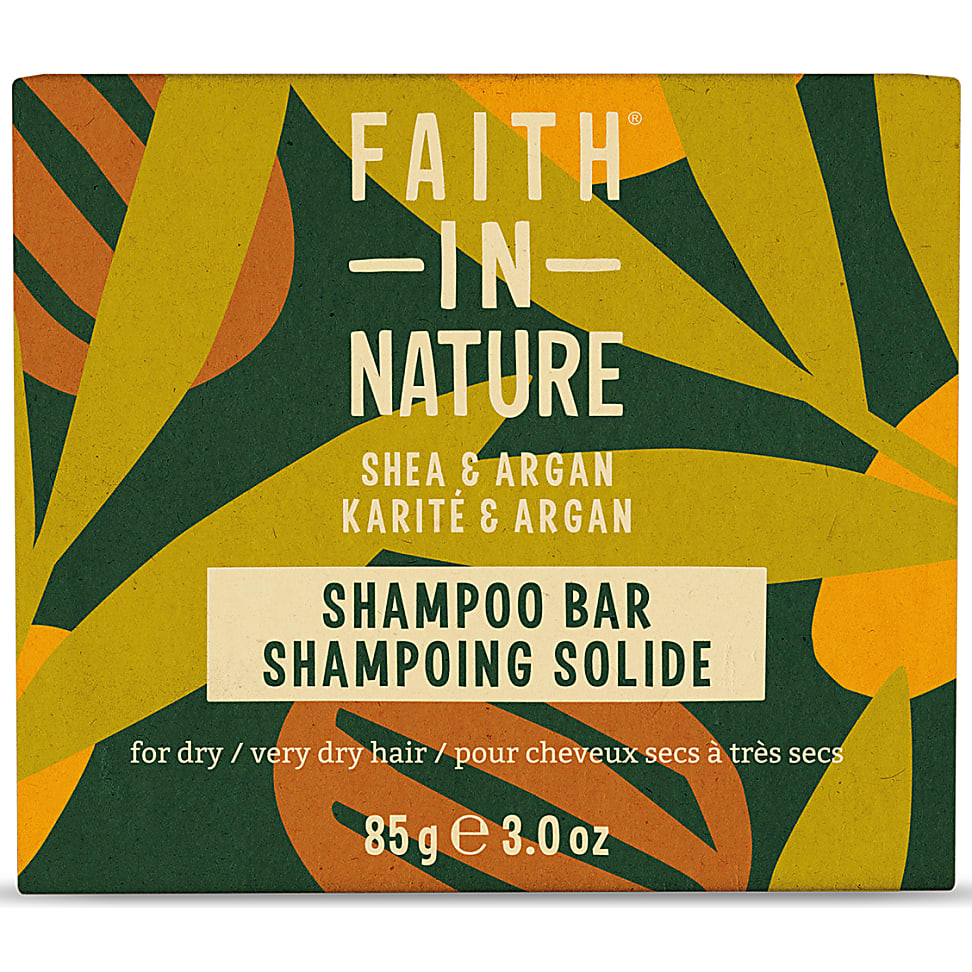 Image of Faith in Nature Shea & Argan Shampoo Bar