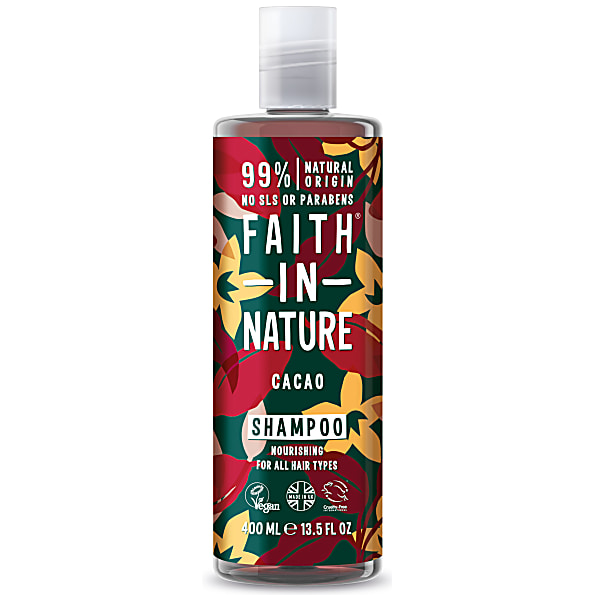 Faith In Nature Chocolate Shampoo Voor Donker Haar faith in nature kopen in de aanbieding