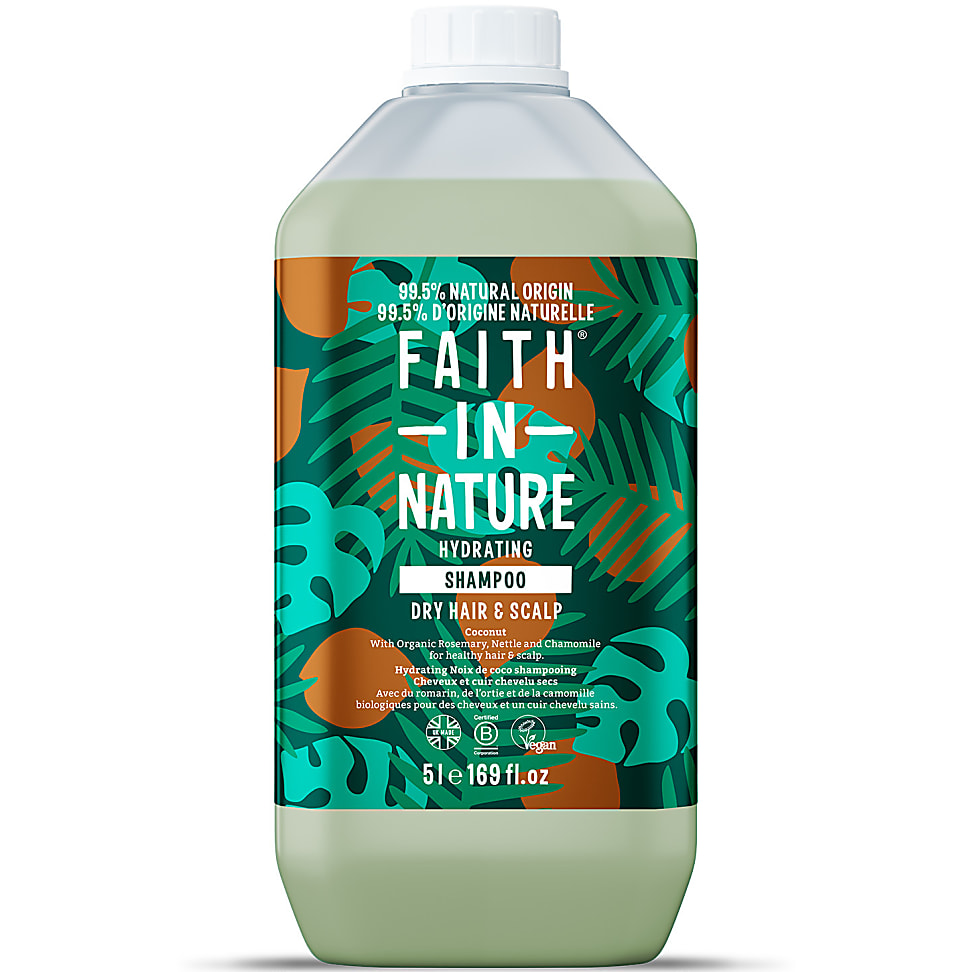 Faith In Nature Kokos Shampoo 5L faith in nature kopen in de aanbieding