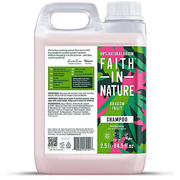 Image of Faith in Nature Dragon Fruit Shampoo 2.5L