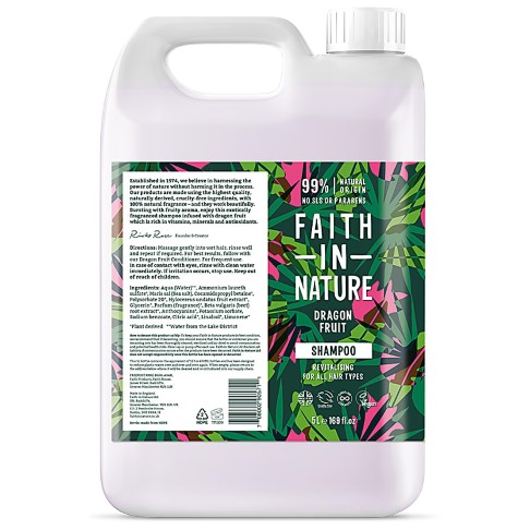 Faith in Nature Dragon Fruit Shampoo 5L