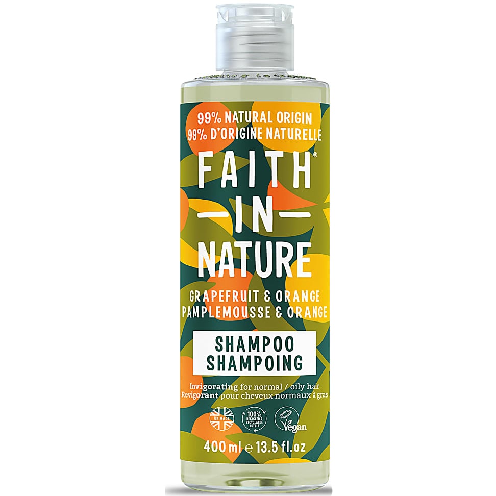 Image of Faith In Nature Grapefruit & Sinaasappel Shampoo normaal tot vet h...