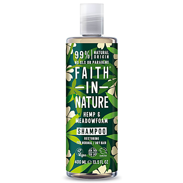 Faith in Nature Hennep en Meadowfoam Shampoo voor normaal en droog...