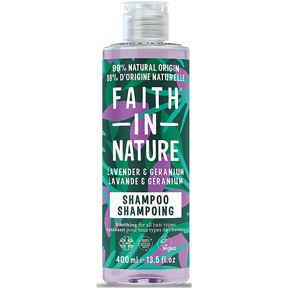 Image of Faith in Nature Lavendel & Geranium Shampoo normaal tot droog