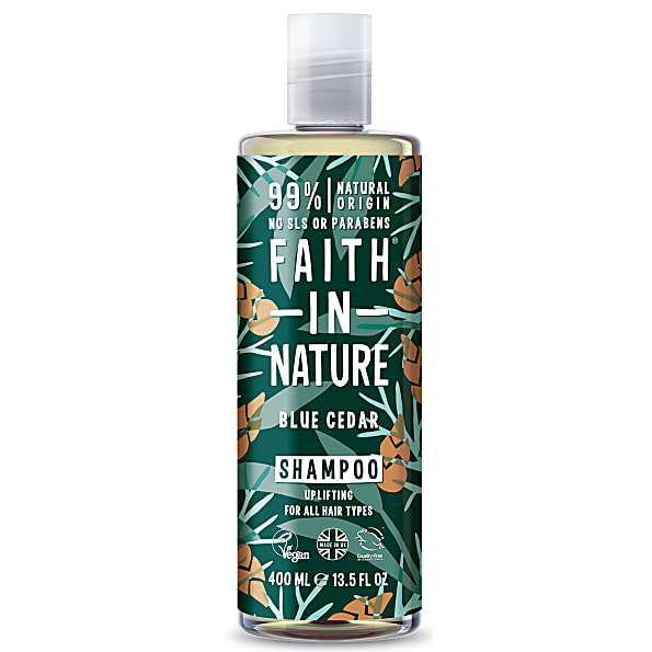 Image of Faith in Nature for Men Blue Cedar Shampoo