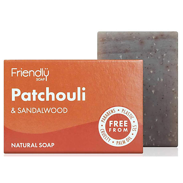 Image of Friendly Soap Badzeep - Patchoeli & Sandelhout