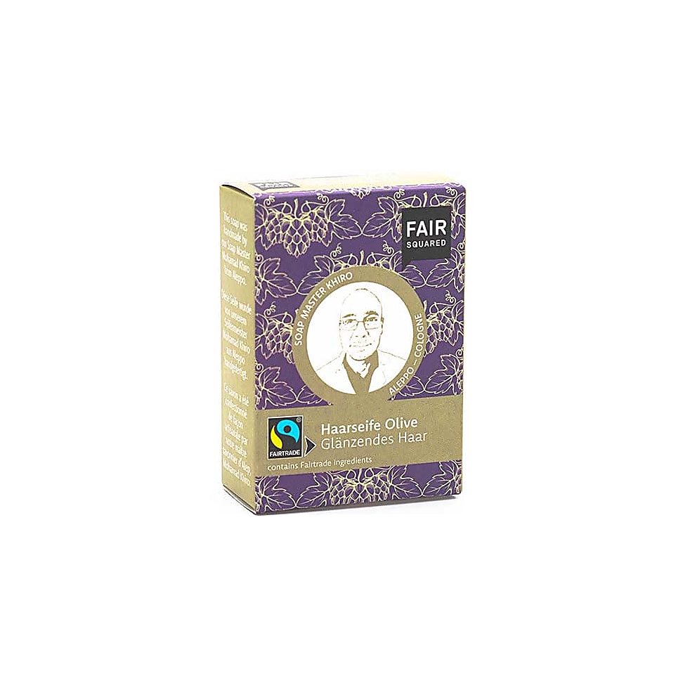 Fair Squared Shampoo Bar Olijf 80 gram - Normaal Haar 4260663810613