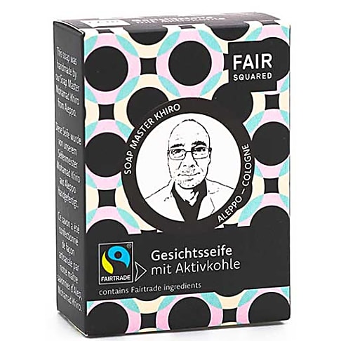 Fair Squared Zwarte Zeep 80 gram