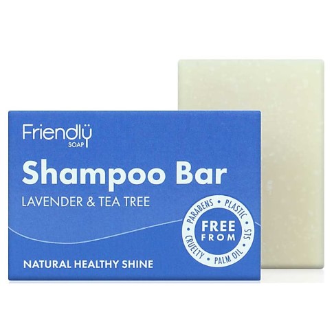 Friendly Soap Shampoo Bar - Lavendel & Tea Tree