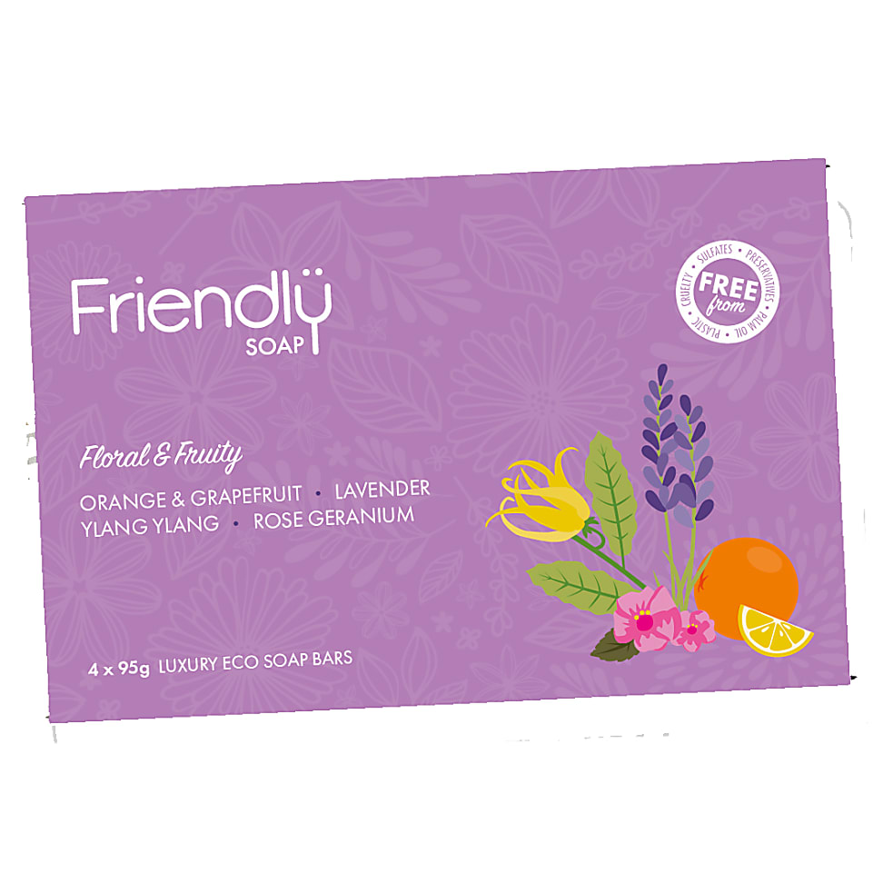 Image of Friendly Soap Zeep Selectie - Floral & Fruity