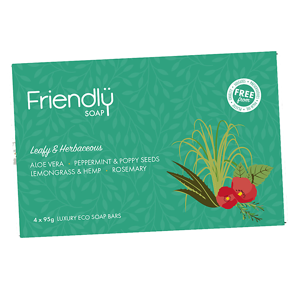 Image of Friendly Soap Zeep Selectie - Leafy & Herbaceous