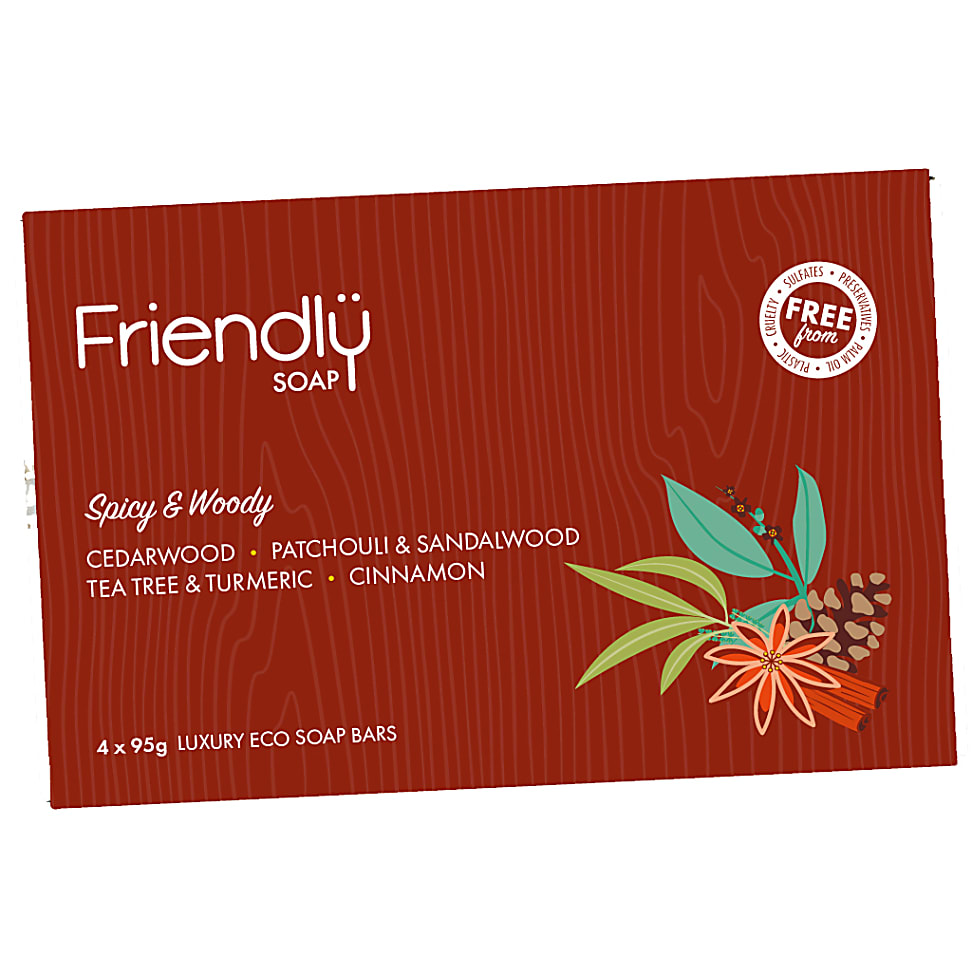 Image of Friendly Soap Zeep Selectie - Spicy & Woody