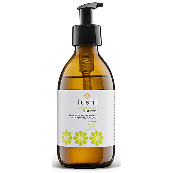 Image of Fushi Argan & Amalaki Shampoo - Glazen Fles 230ml