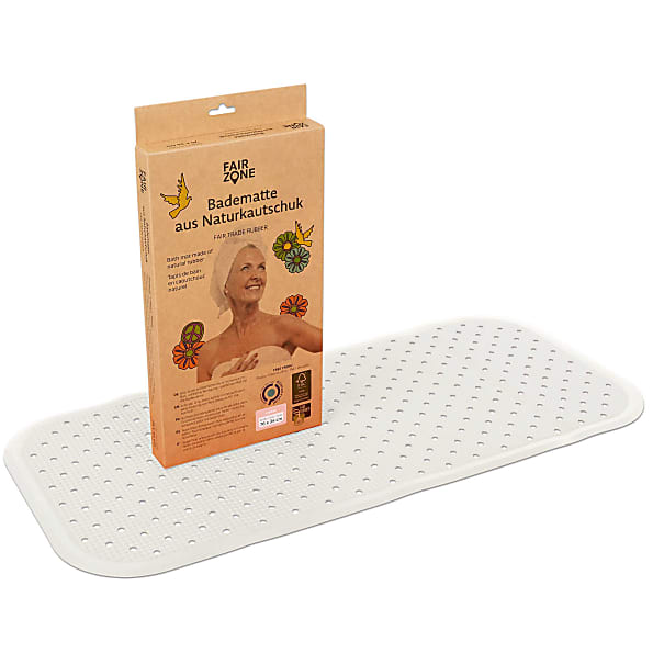 FAIR ZONE Rubber Badmat - Pearl White 4260365858562